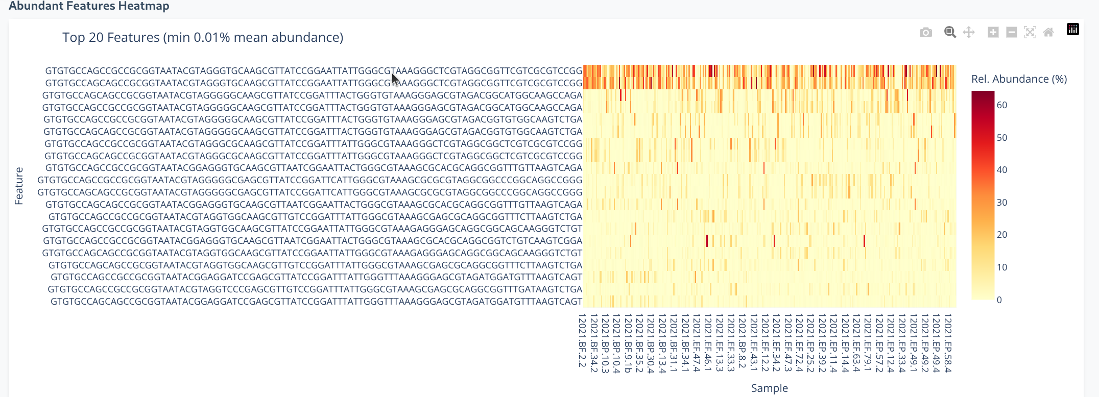 Infant Microbiome Dashboard screenshot 4